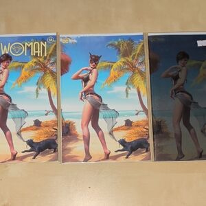 DC Comics Catwoman Beach Scene Coverup